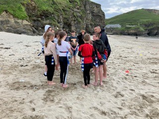 Beach Rugby Session 