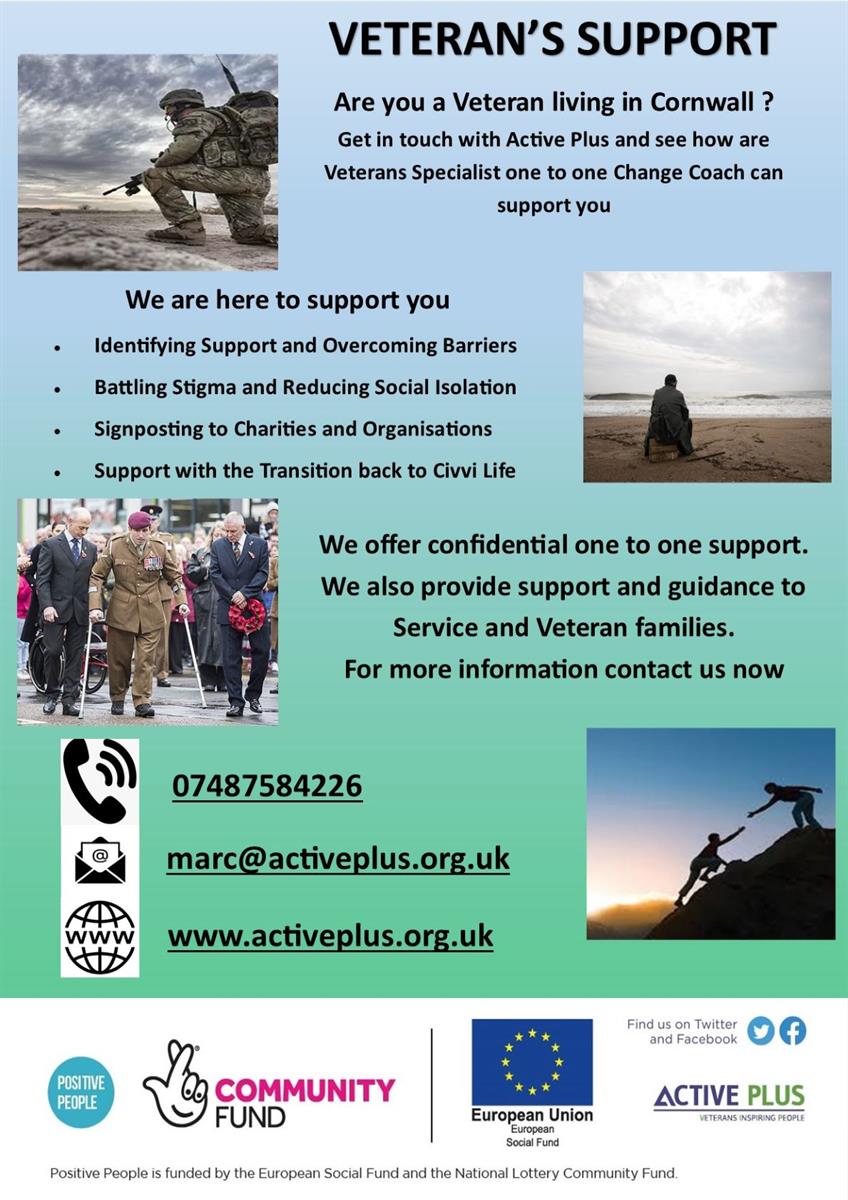 Veteran Support in Cornwall 